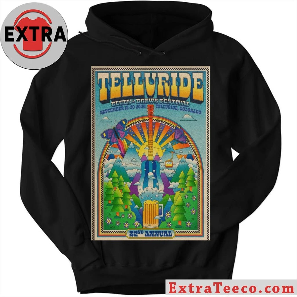 Nice Telluride Blues Sept 18-20, 2026 Colorado Event Poster Shirt