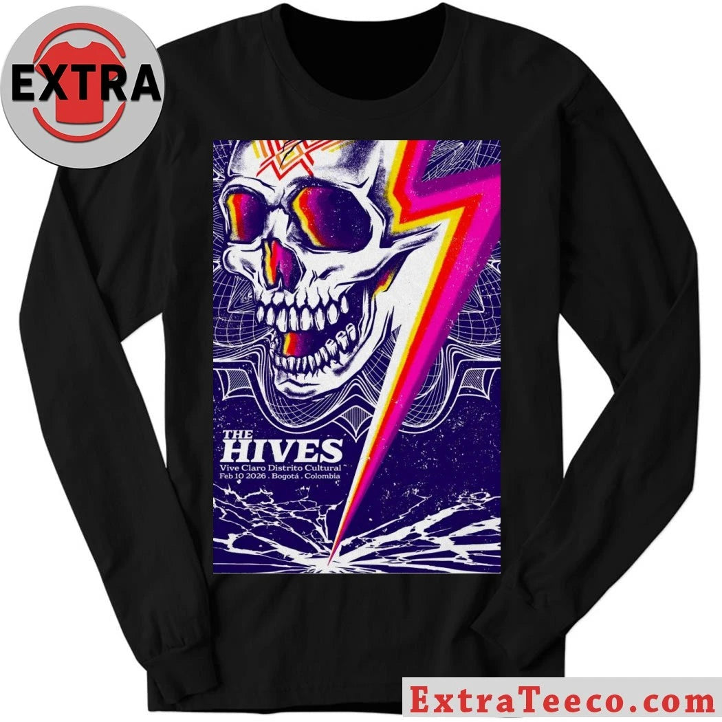 Nice The Hives Bogotá Colombia Feb 10 2026 Poster Shirt
