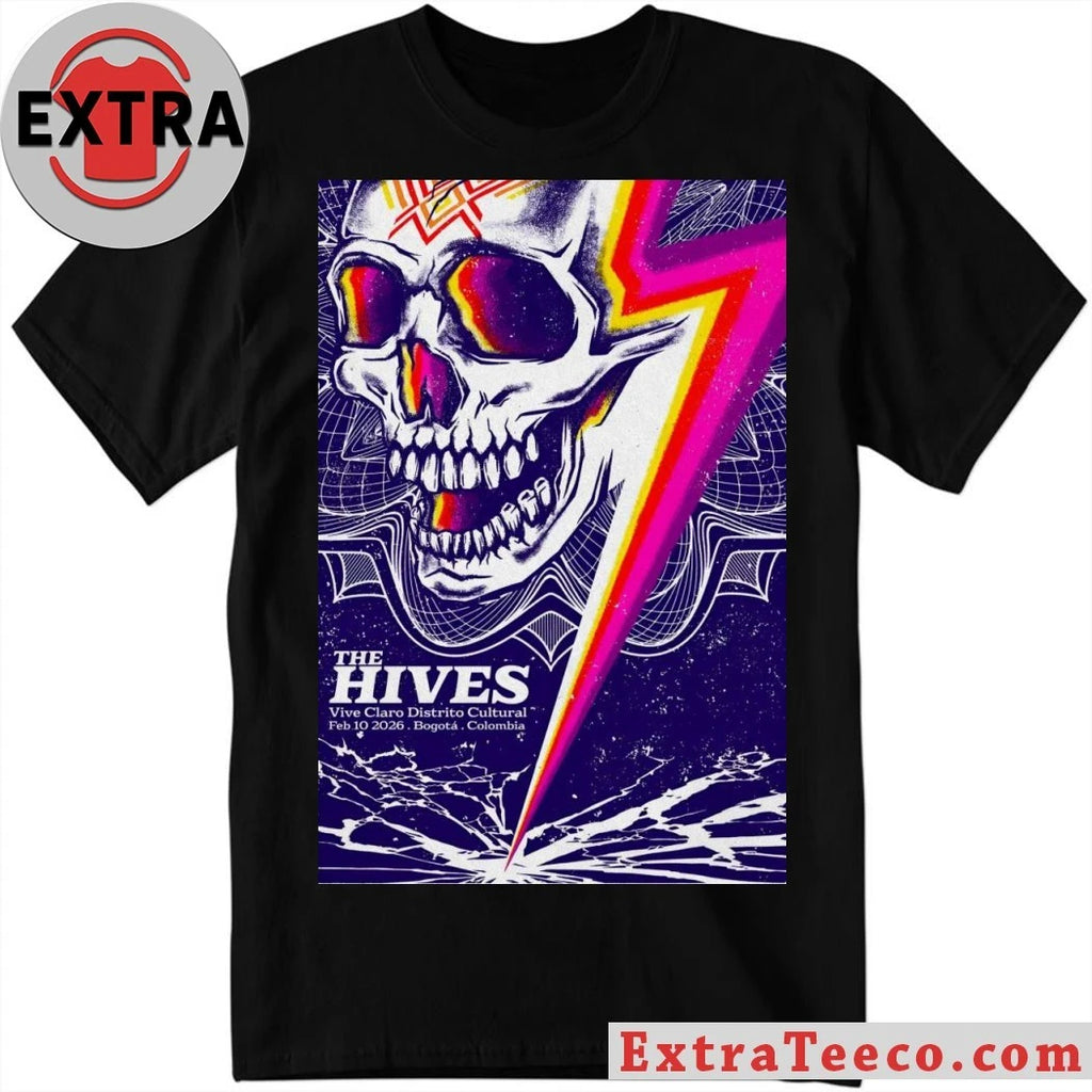 Nice The Hives Bogotá Colombia Feb 10 2026 Poster Shirt