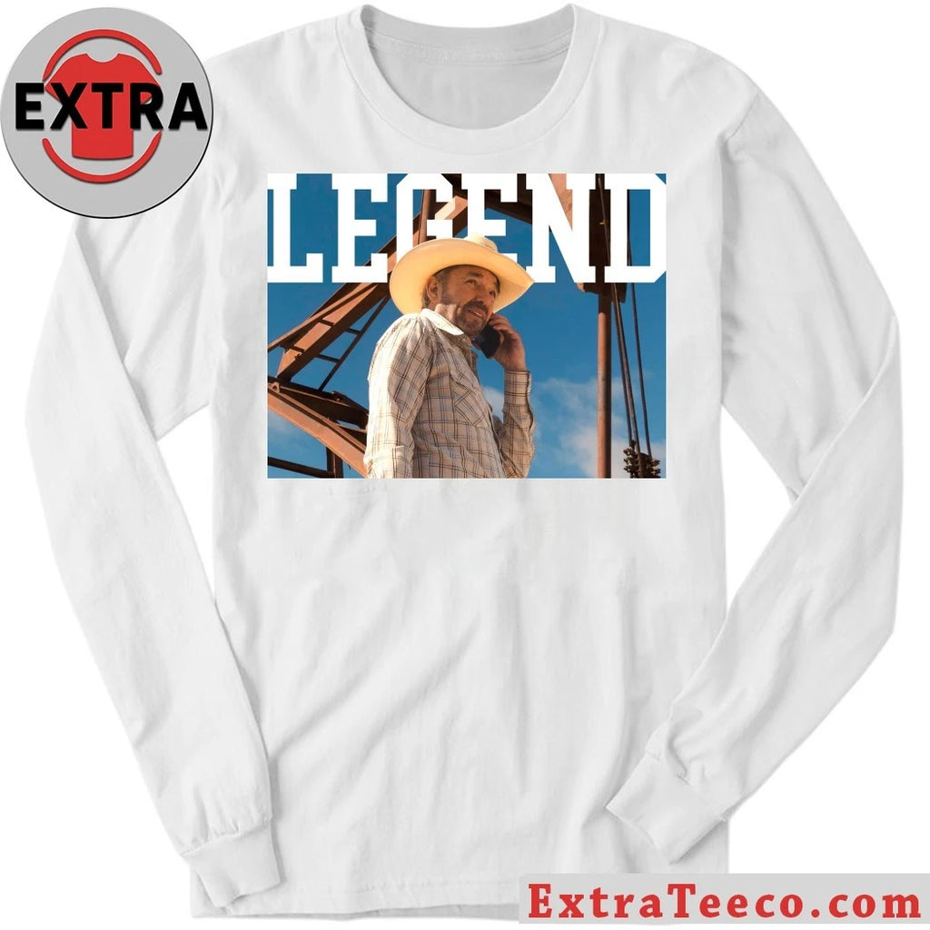 Nice The Texas Oil Man Billy Bob Thornton in the Paramount television series Landman Shirt