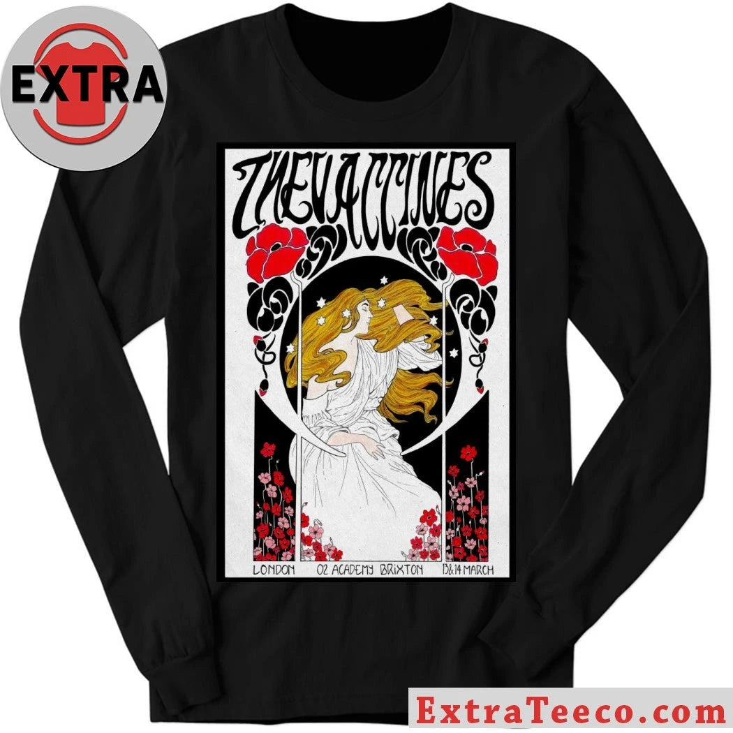 Nice The Vaccines Mar 13-14 2026 Poster London Shirt