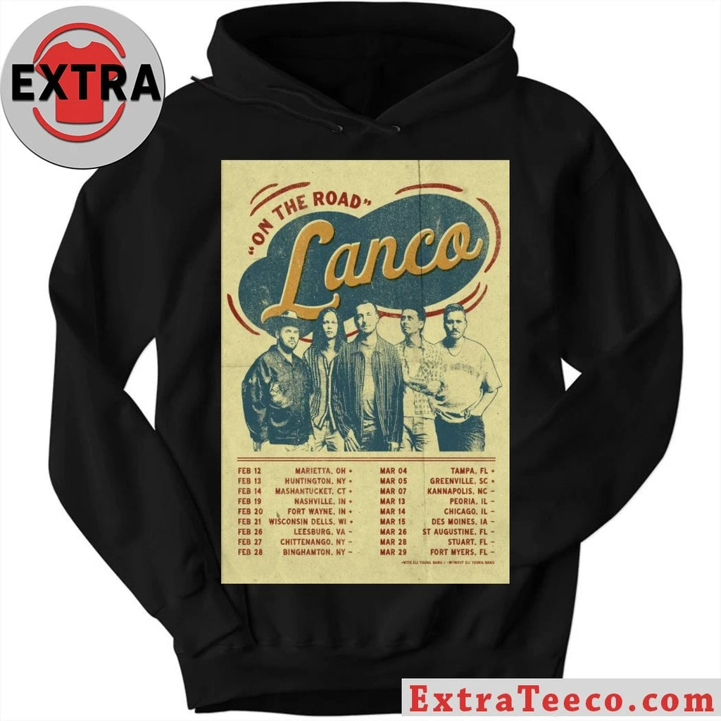 Nice Tour 2026 LANCO On The Road Poster Shirt