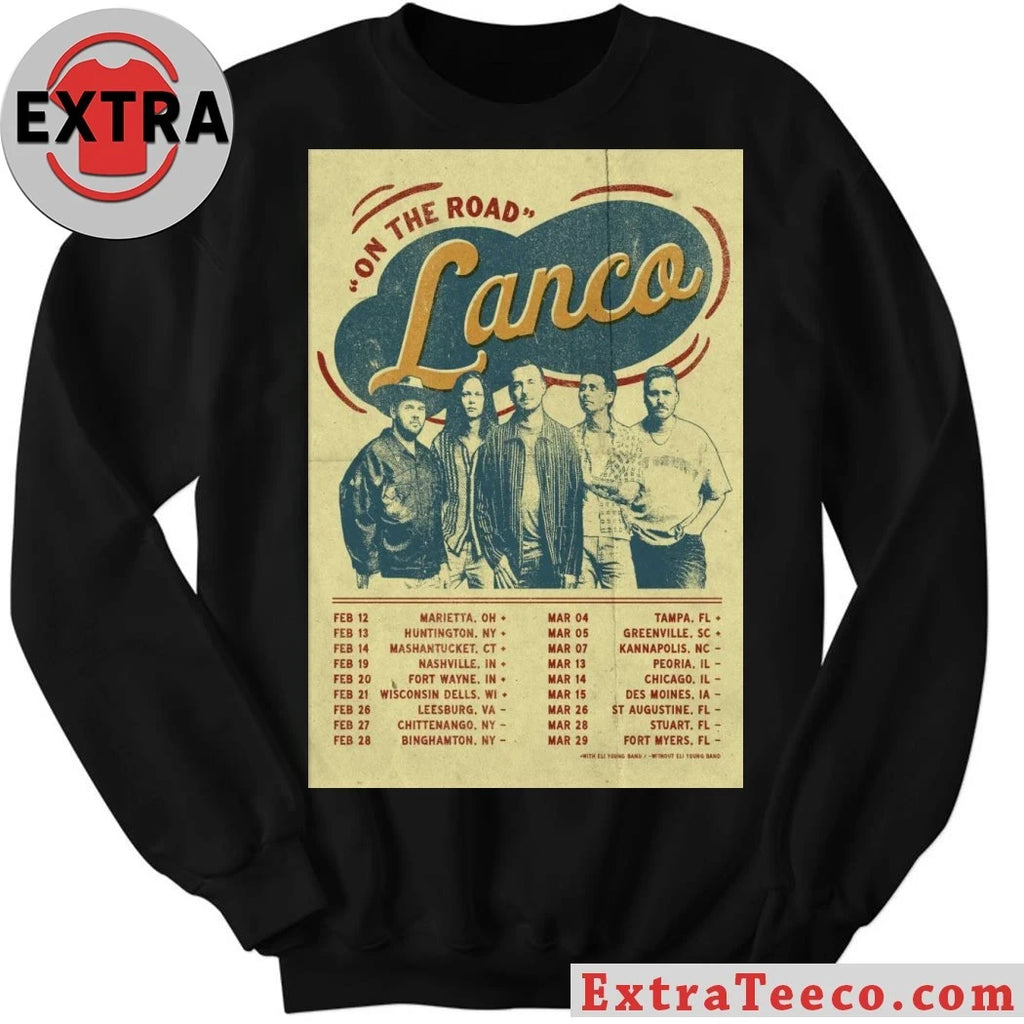 Nice Tour 2026 LANCO On The Road Poster Shirt