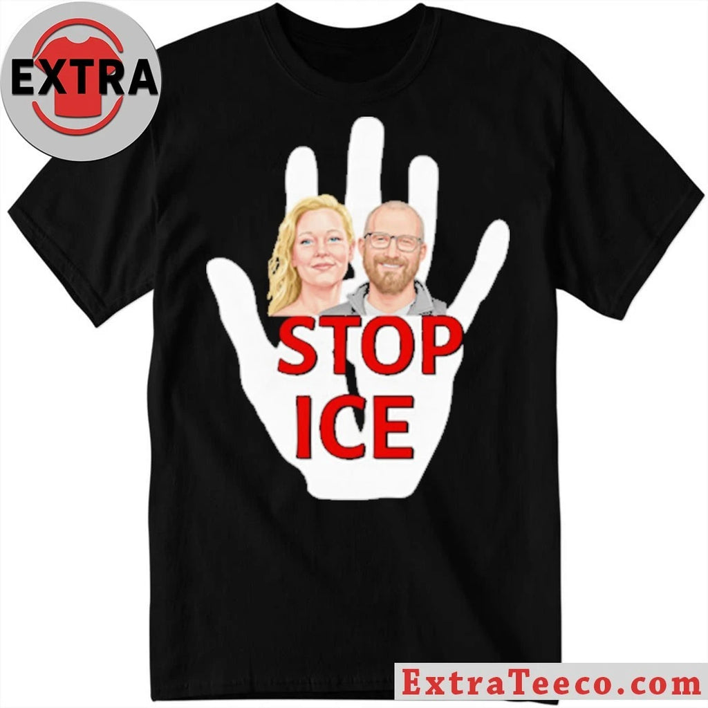Nice Two lives one system justice for Renee Nicole good Alex Jefferi Pretti Stop ICE T-Shirt