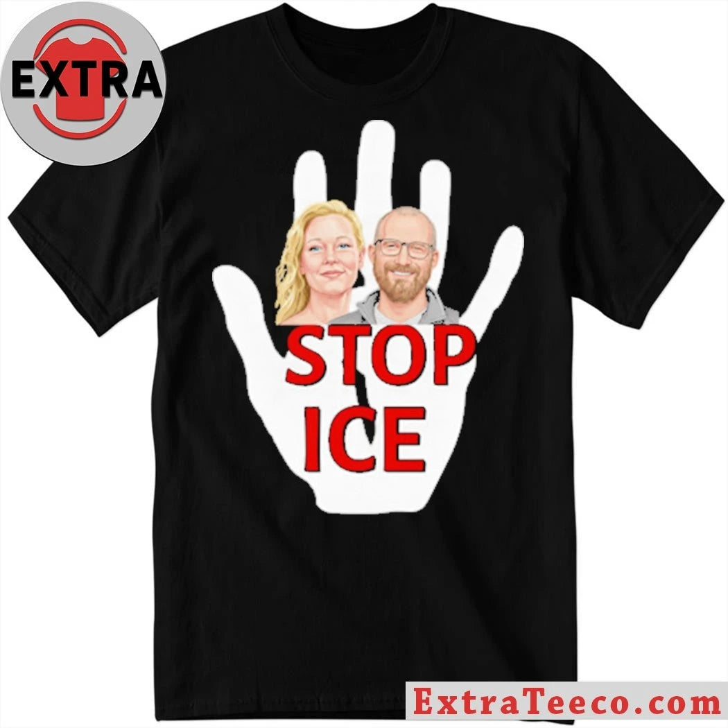 Nice Two lives one system justice for Renee Nicole good Alex Jefferi Pretti Stop ICE T-Shirt