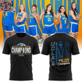 Nice UCLA Women’s Basketball Big Ten Tournament Championship 2026 Logo Two Sided Hoodie T-Shirt