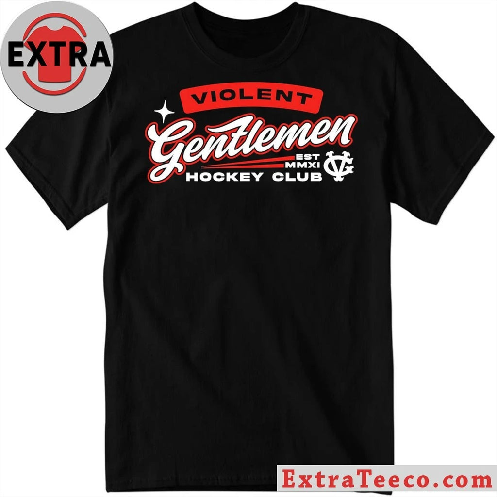 Nice Violent Gentlemen Est Mmxi Hockey Club Shirt