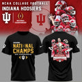 Nice We’re Champions IU Hoosiers Football College Football Playoff National Champions Logo Shirt