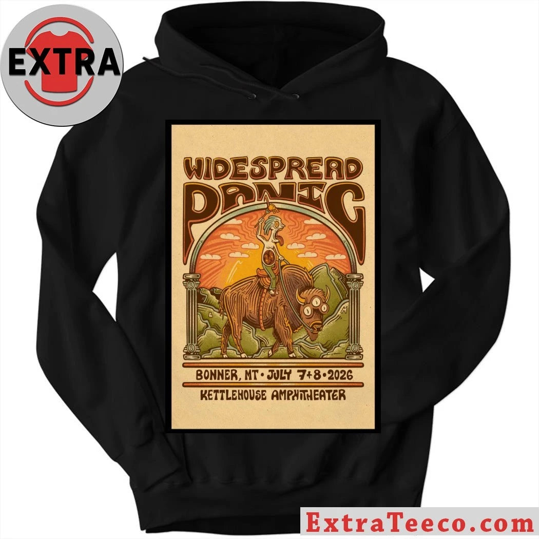 Nice Widespread Panic Bonner MT On July 7-8 2026 Poster Shirt