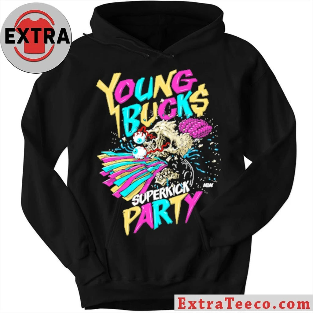 Nice Young Bucks Superkick Party AEW Shirt