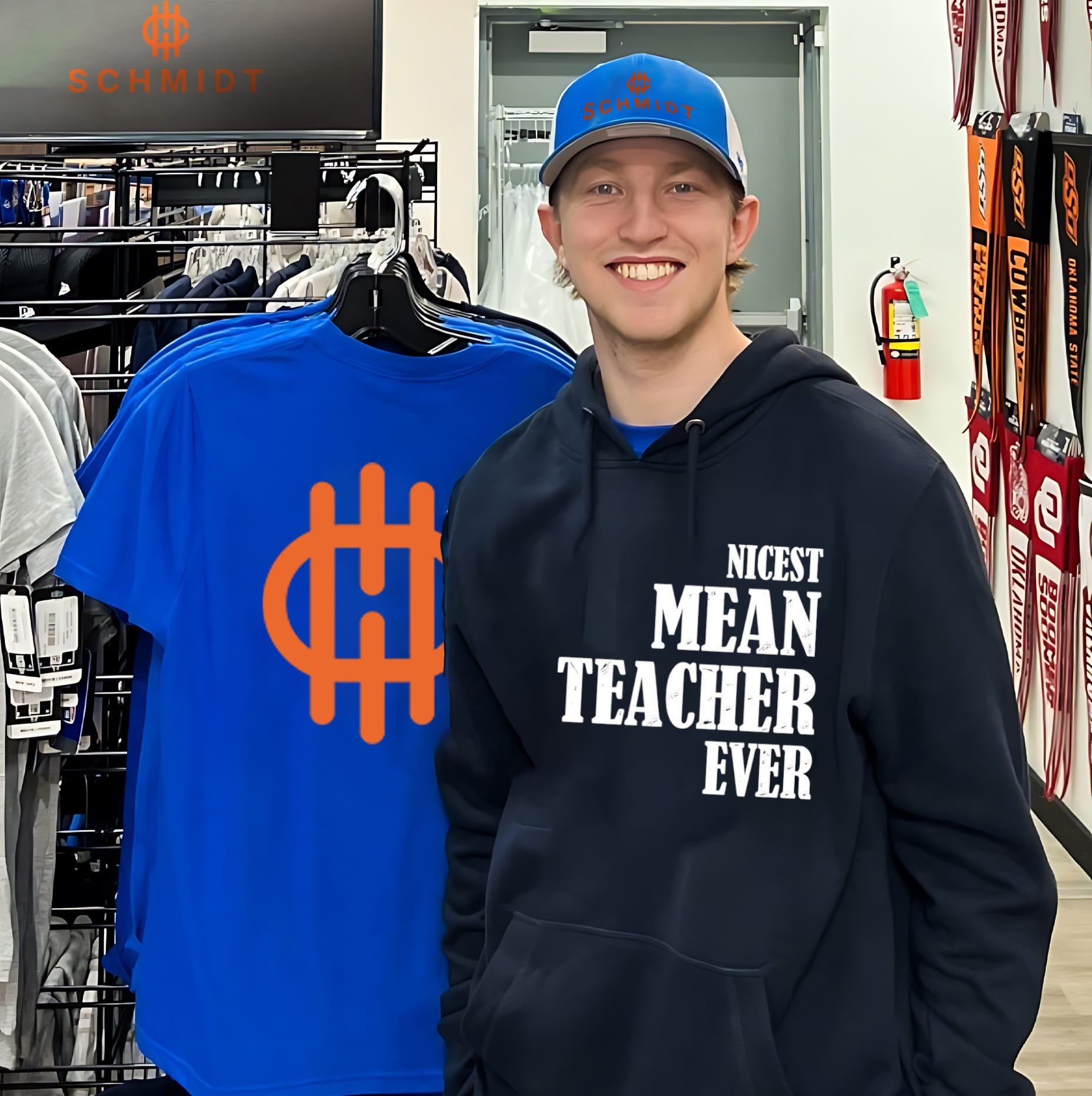 Nicest mean teacher ever shirt