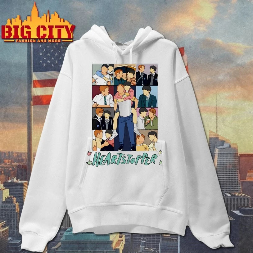 Nick And Charlie Heartstopper Art Eras Tour shirt