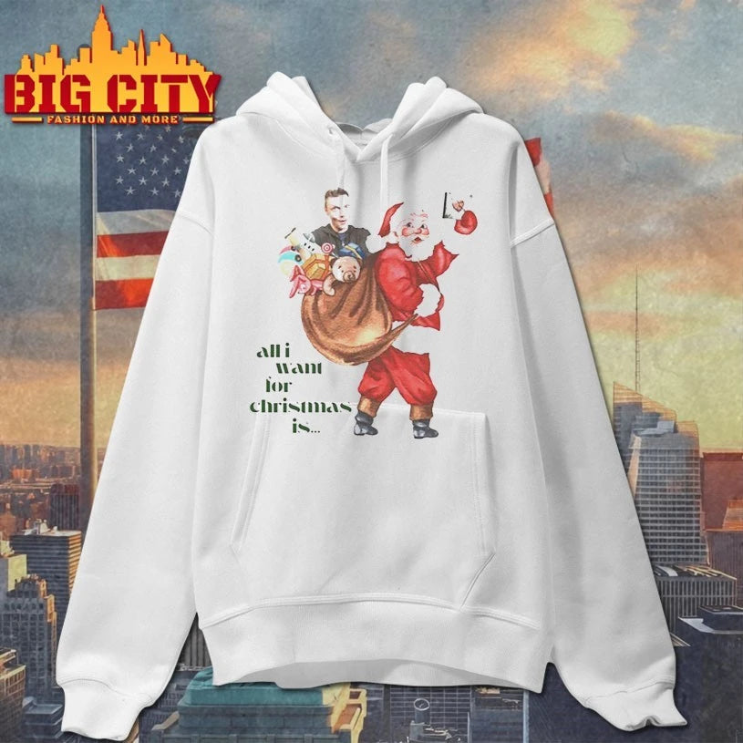 Nick Carter All I Want for Christmas Graphic shirt
