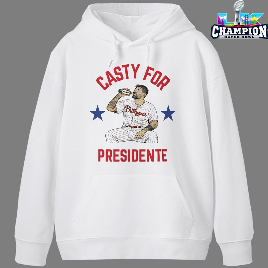 Nick Castellanos Casty For Presidente Philadelphia Phillies T-shirts