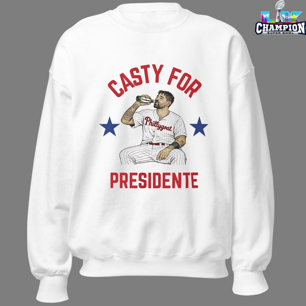 Nick Castellanos Casty For Presidente Philadelphia Phillies T-shirts