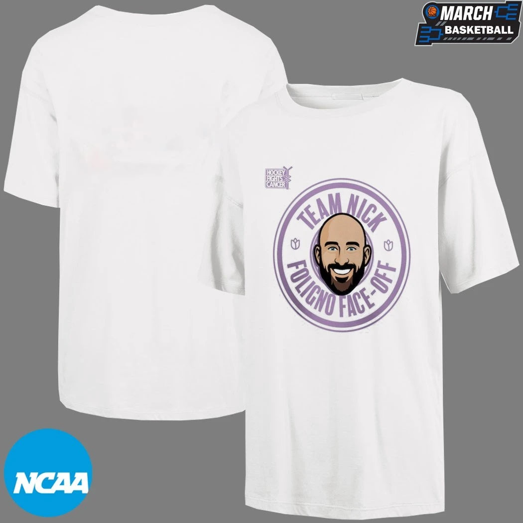 Nick Foligno Foligno Face-Off  Hockey Fights Cancer T-Shirts