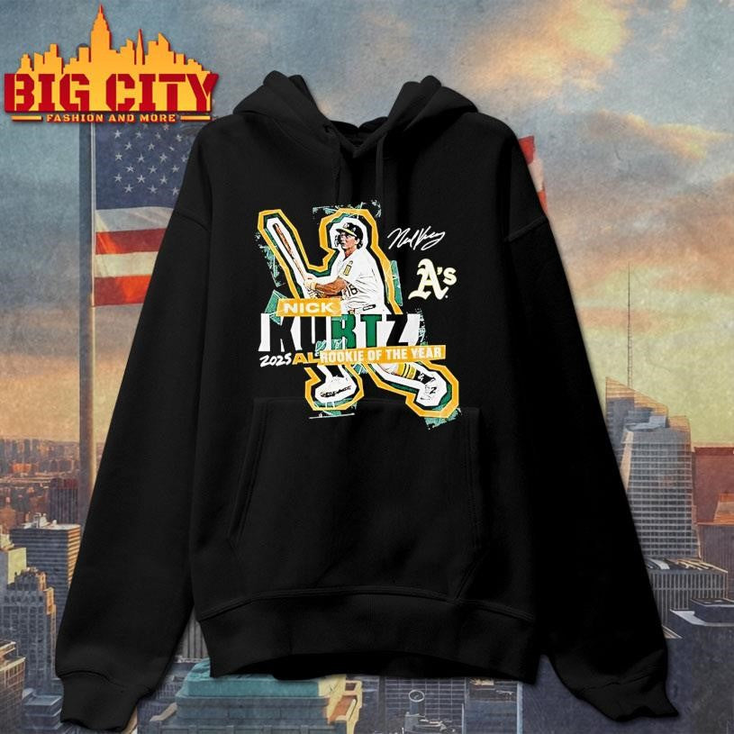 Nick Kurtz Athletics 2025 American League Rookie Of The Year Shirt