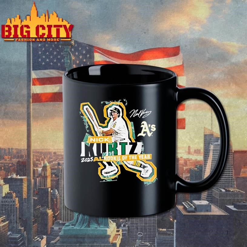 Nick Kurtz Athletics 2025 American League Rookie Of The Year Shirt