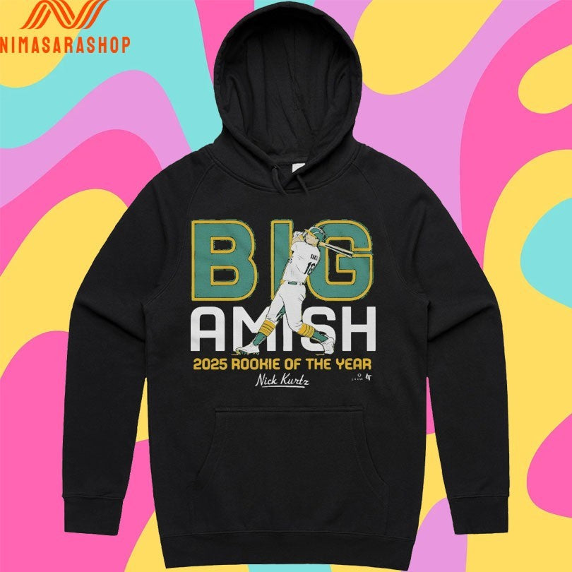 Nick Kurtz Big Amish 2025 Rookie Of The Year Shirts