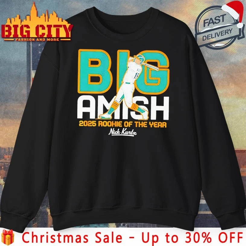 Nick Kurtz Big Amish 2025 Rookie of the Year Shirt