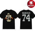 Nick Mangold 74 Tribute Two Sided Shirt