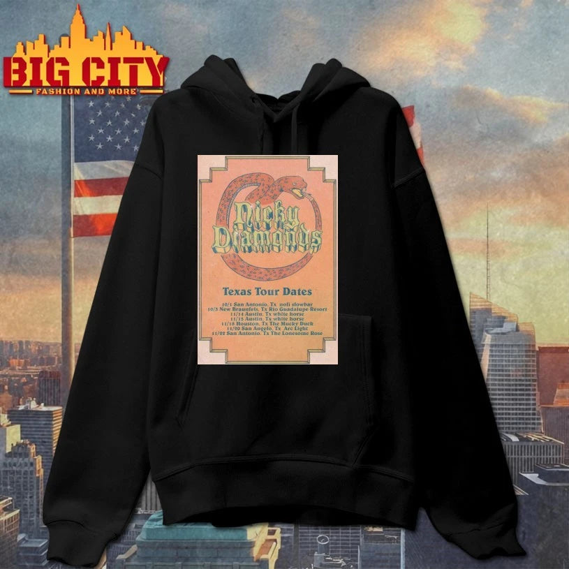 Nicky Diamonds Texas Tour 25 Poster shirt