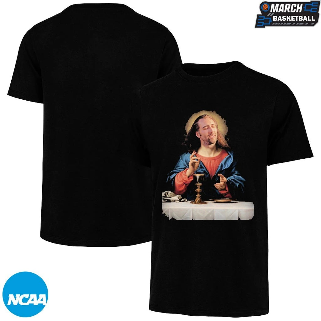 Nicolas Cage X Jesus T-shirts
