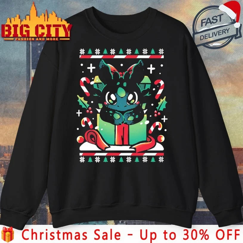 Night Fury X-mas ugly christmas 2025 shirt