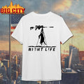 Night Life Hunting Dog With Sniper Shirt