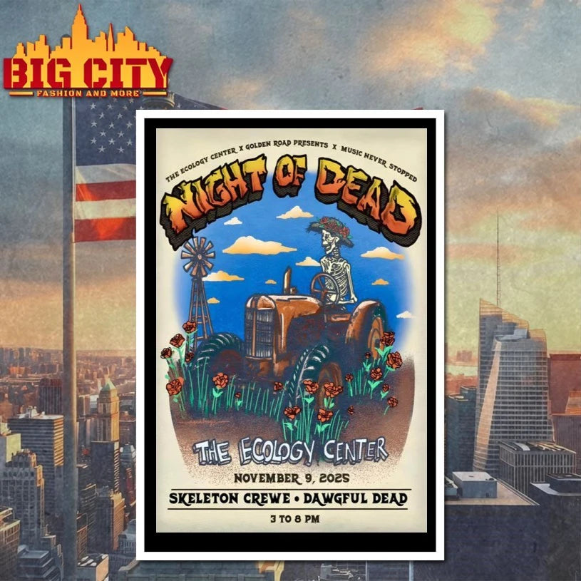 Night Of Dead Nov 9 2025 The Ecology Center San Juan Capistrano, CA Poster Shirts