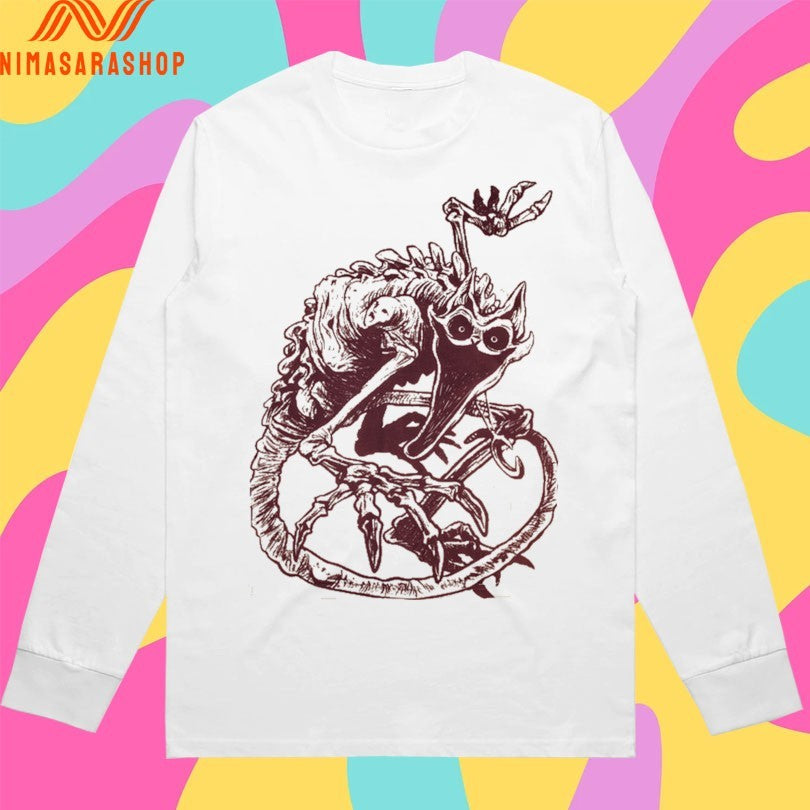 Nightmare Catnap Oversize Print Shirts