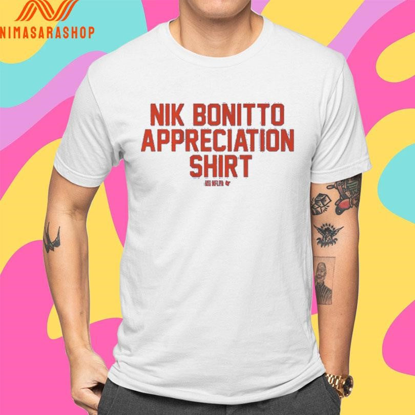 Nik Bonitto Appreciation Shirts 2026 Shirts