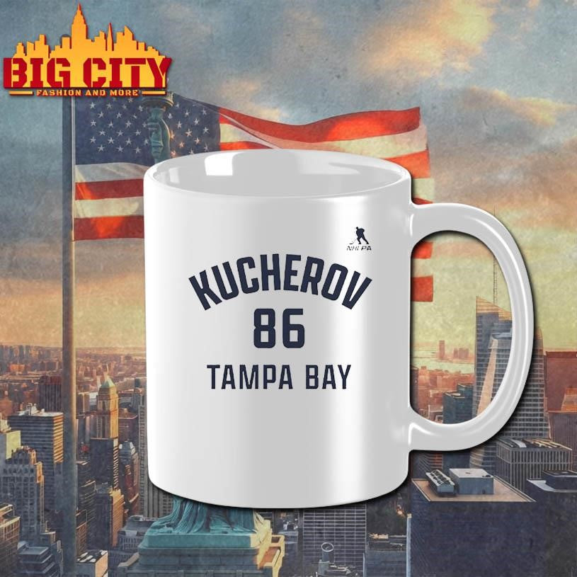 Nikita Kucherov #86 Tampa Bay Name &amp; Number Shirt