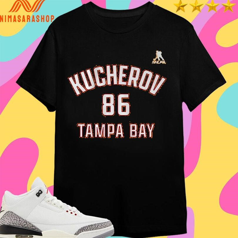 Nikita Kucherov Tampa Bay Lightning Creamsicle Name And Number Shirts