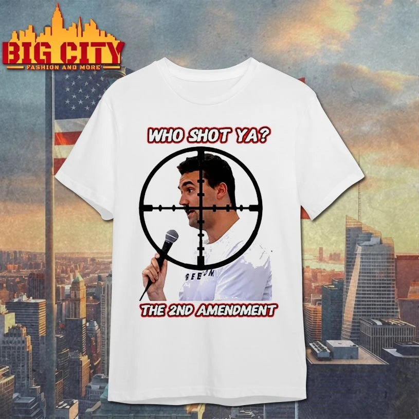 Nikki Hughes Who Shot Ya The 2Nd Amendment shirt