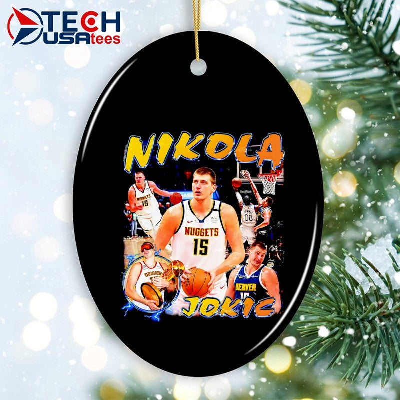 Nikola Jokic Denver Nuggets Basketball player #15 graphic shirt