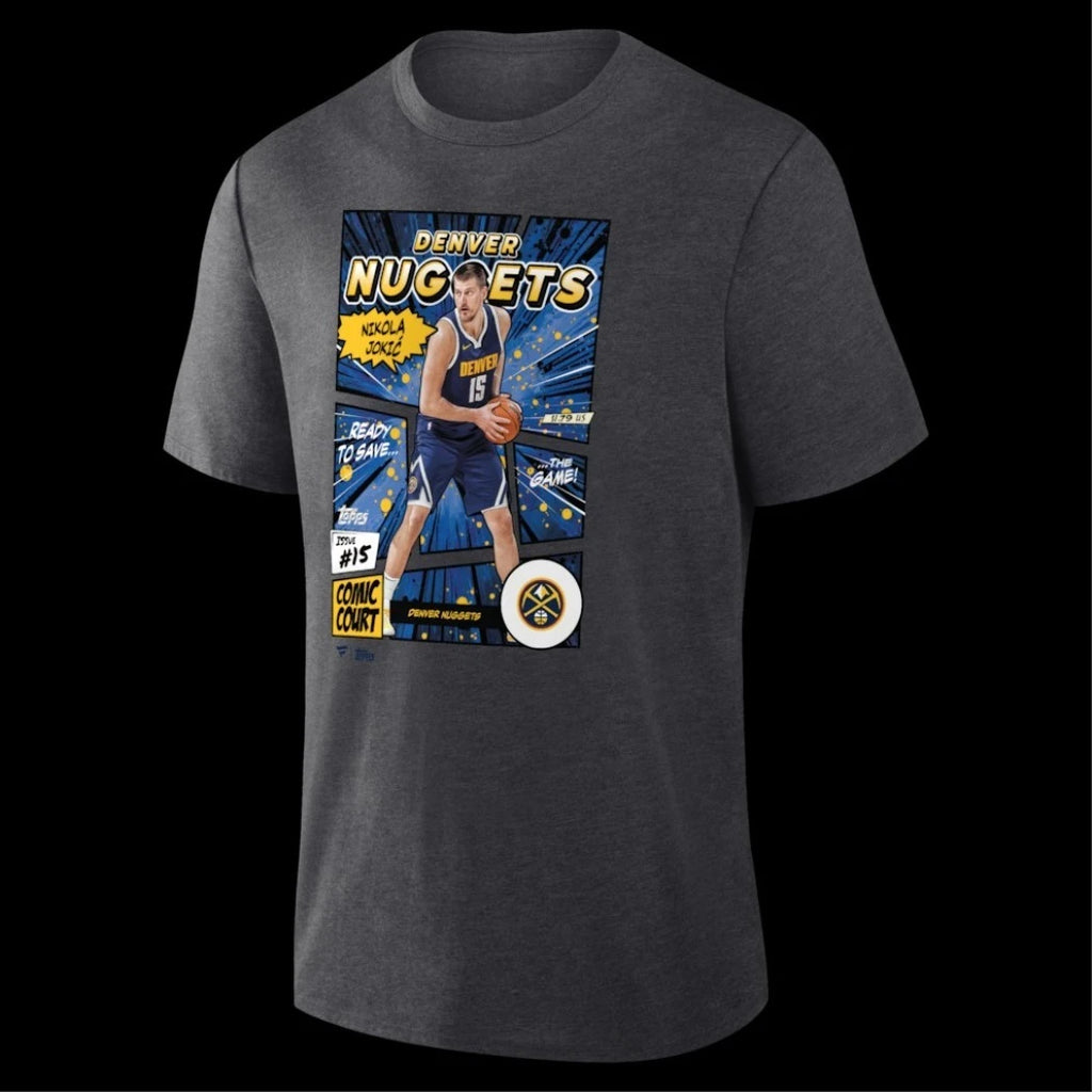 Nikola Jokić Denver Nuggets Topps Comic Court T-Shirt
