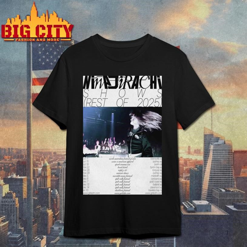 Ninajirachi Shows Rest Of Tour 2025 Poster Shirt