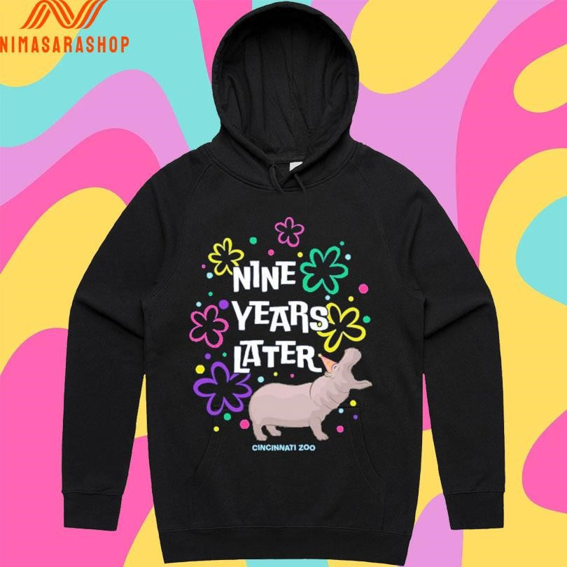 Nine Years Later Cincinnati Zoo Hippo Shirts