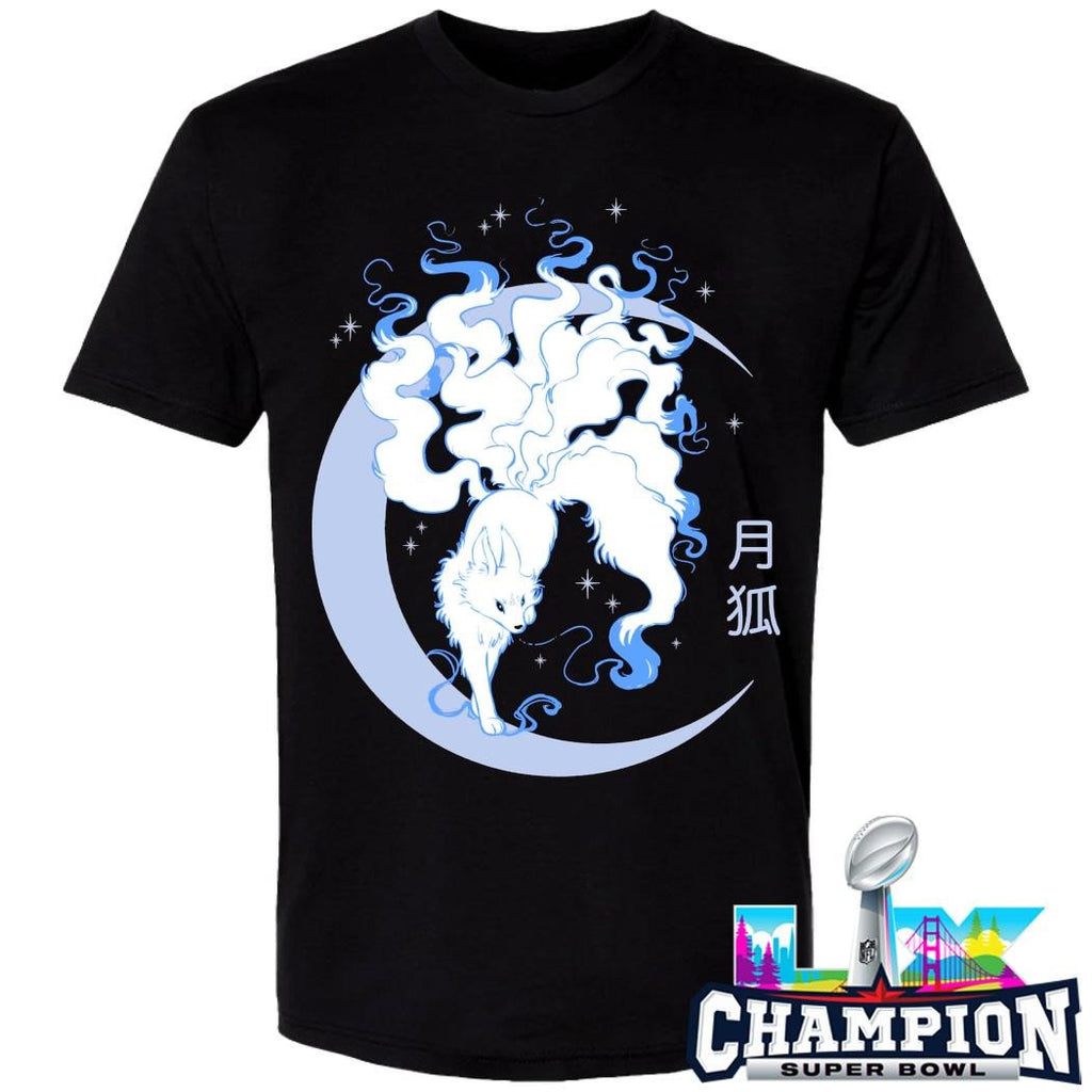 Ninetailed Celestial Moon Fox Shirt