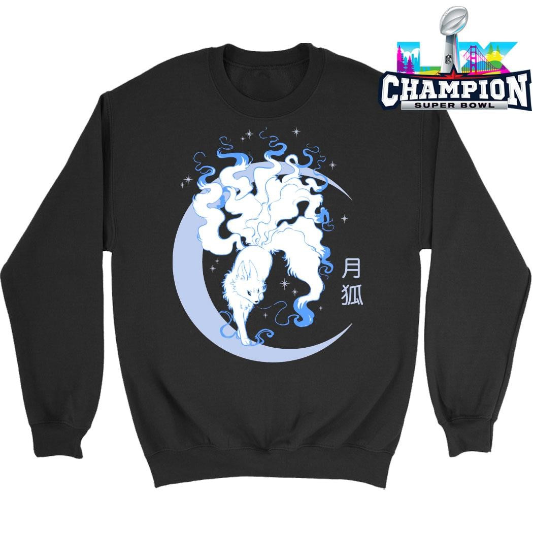 Ninetailed Celestial Moon Fox Shirt