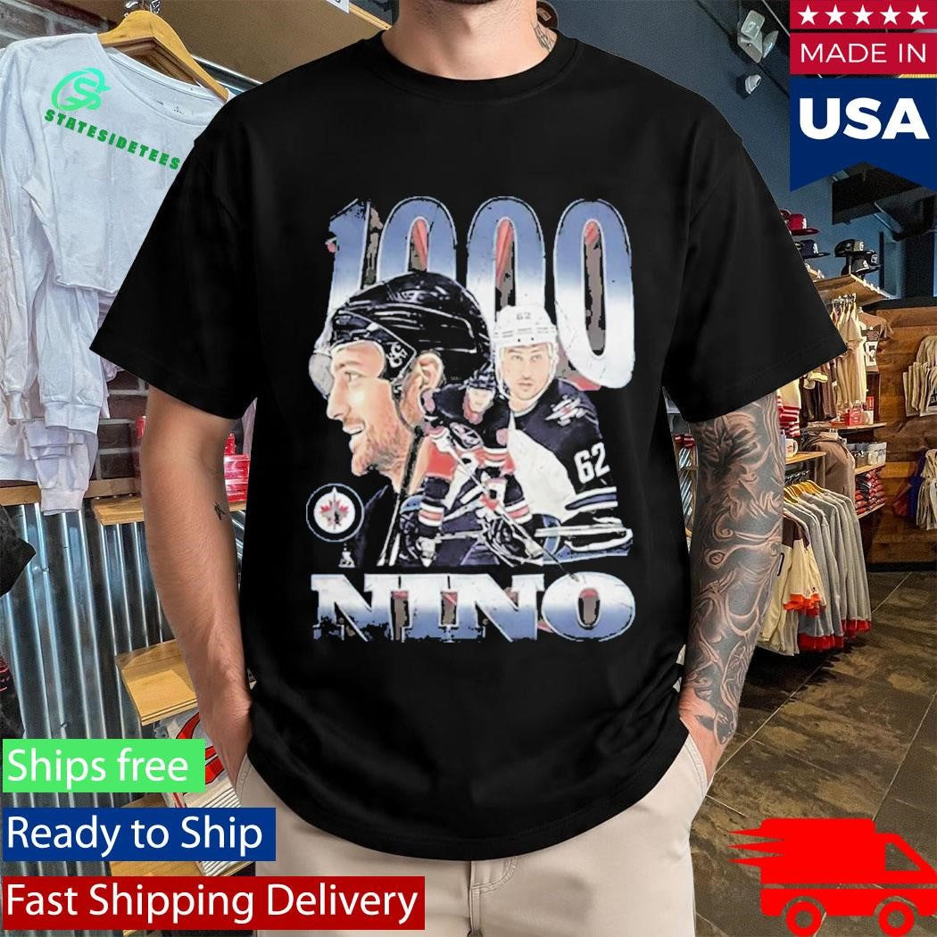 Nino Niederreiter 1000 Games Shirt