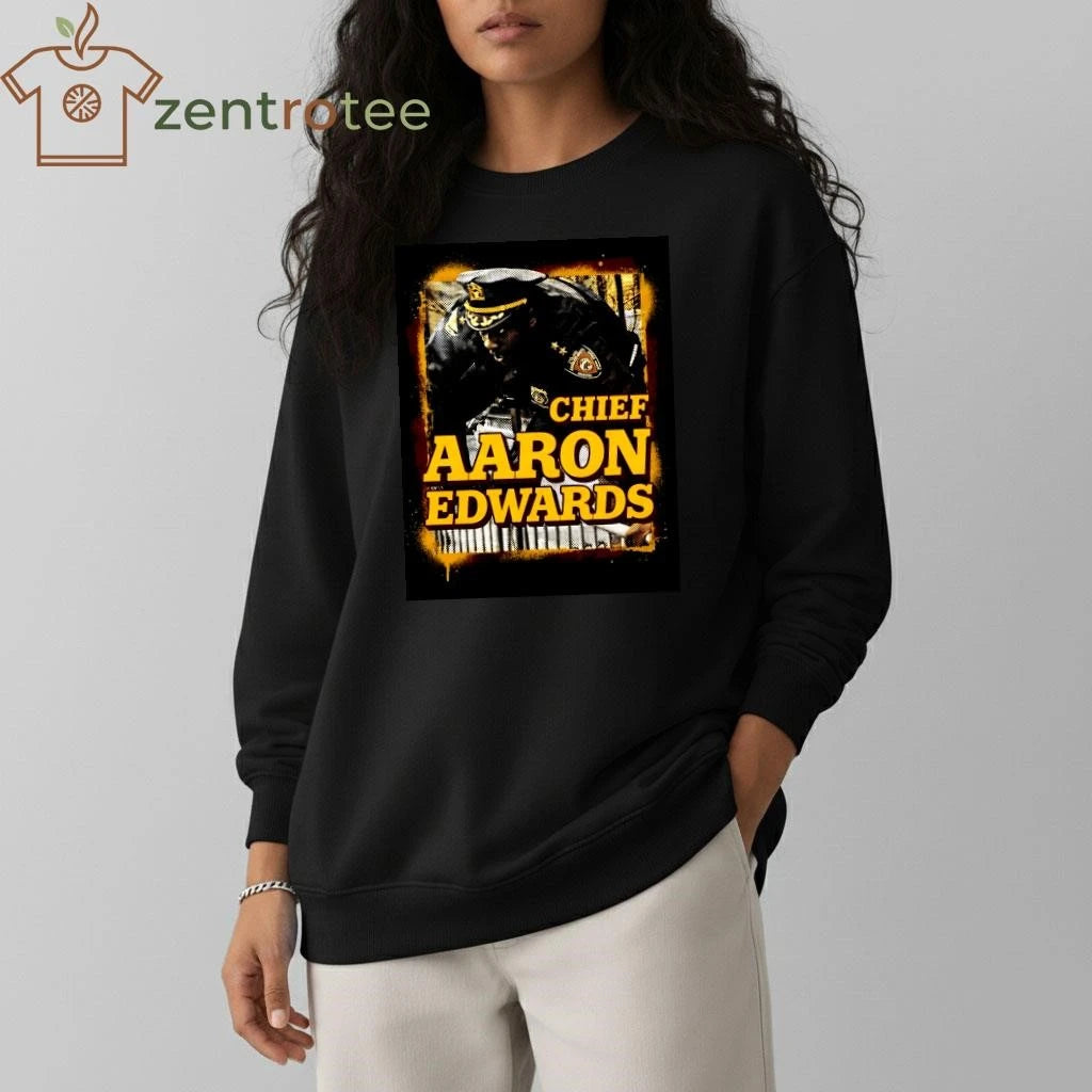 Nkctees – Chief Aaron Edwards Vintage Graphic T-Shirt  Cotton 100% Streetwear Premium