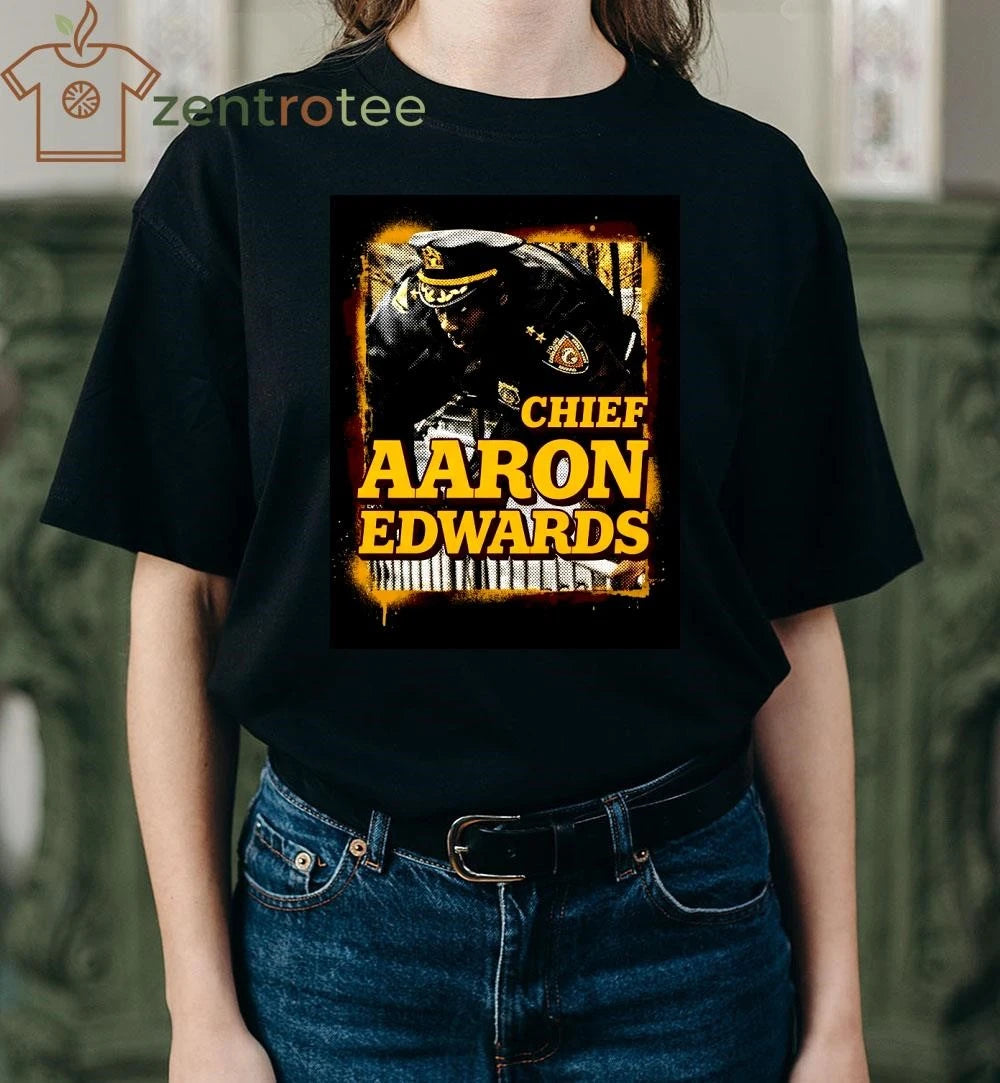 Nkctees – Chief Aaron Edwards Vintage Graphic T-Shirt  Cotton 100% Streetwear Premium