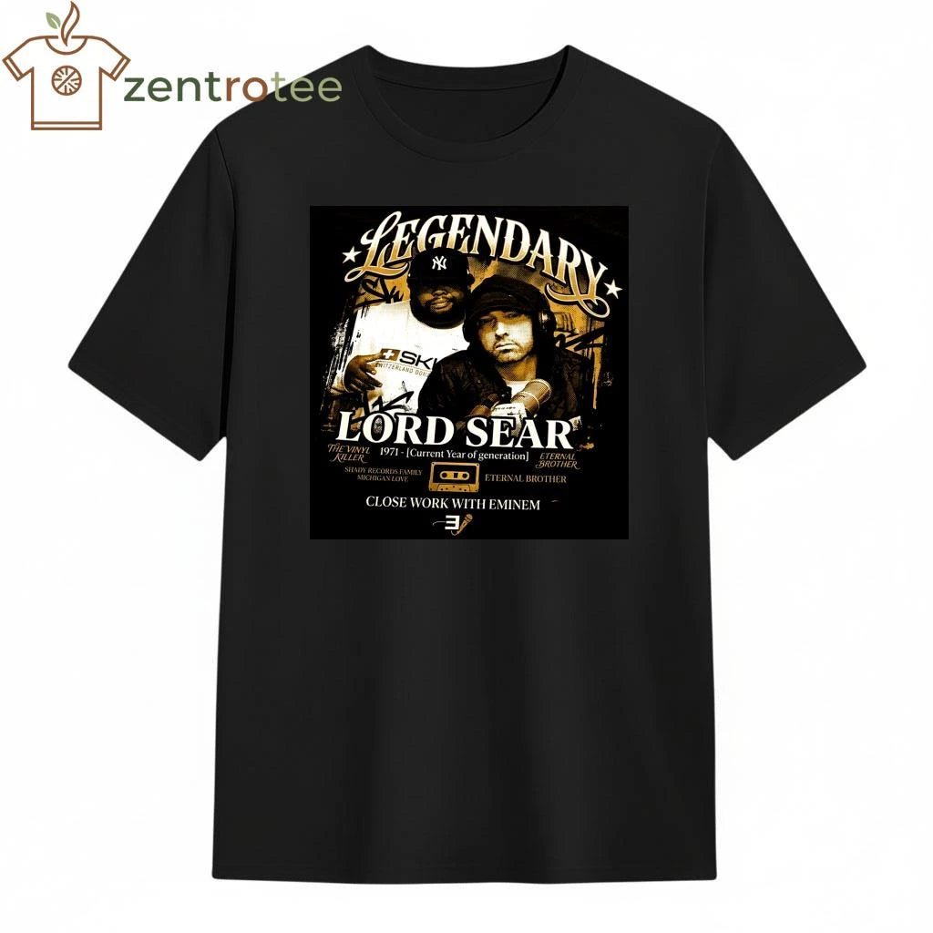 Nkctees DJ Lord Sear x Eminem Heritage Shirt – Vintage Rap Graphic Tee
