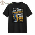 Nkctees Jack Quinn 1st NHL Hat Trick T-Shirt – Buffalo Sabres 8th Win Streak Graphic Tee