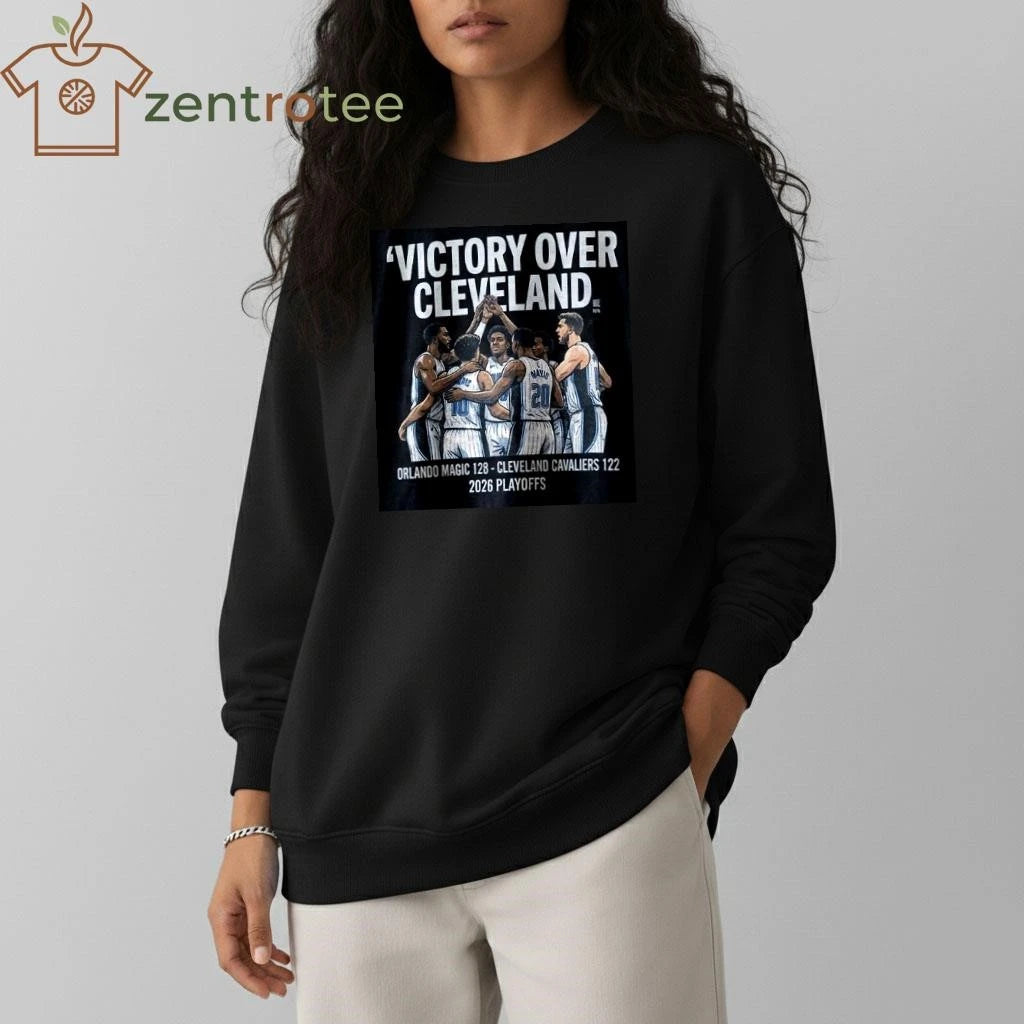 Nkctees Orlando Victory Over Cleveland 128-122 Streetwear T-Shirt