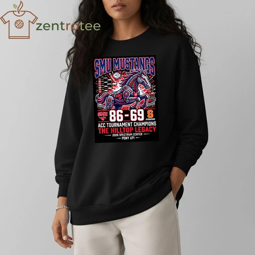 Nkctees SMU Victory 2026 Graphics T-Shirt – Black Edition – Championship 86-69