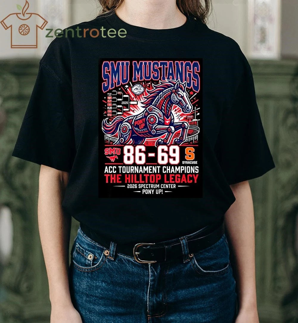 Nkctees SMU Victory 2026 Graphics T-Shirt – Black Edition – Championship 86-69
