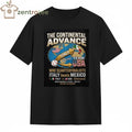 Nkctees The Continental Advance Graphic T-Shirt – WBC 2026 Italy vs Mexico Victory Edition – Black
